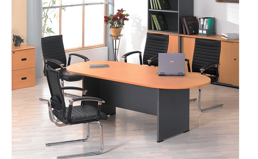 OVAL MEETING TABLE